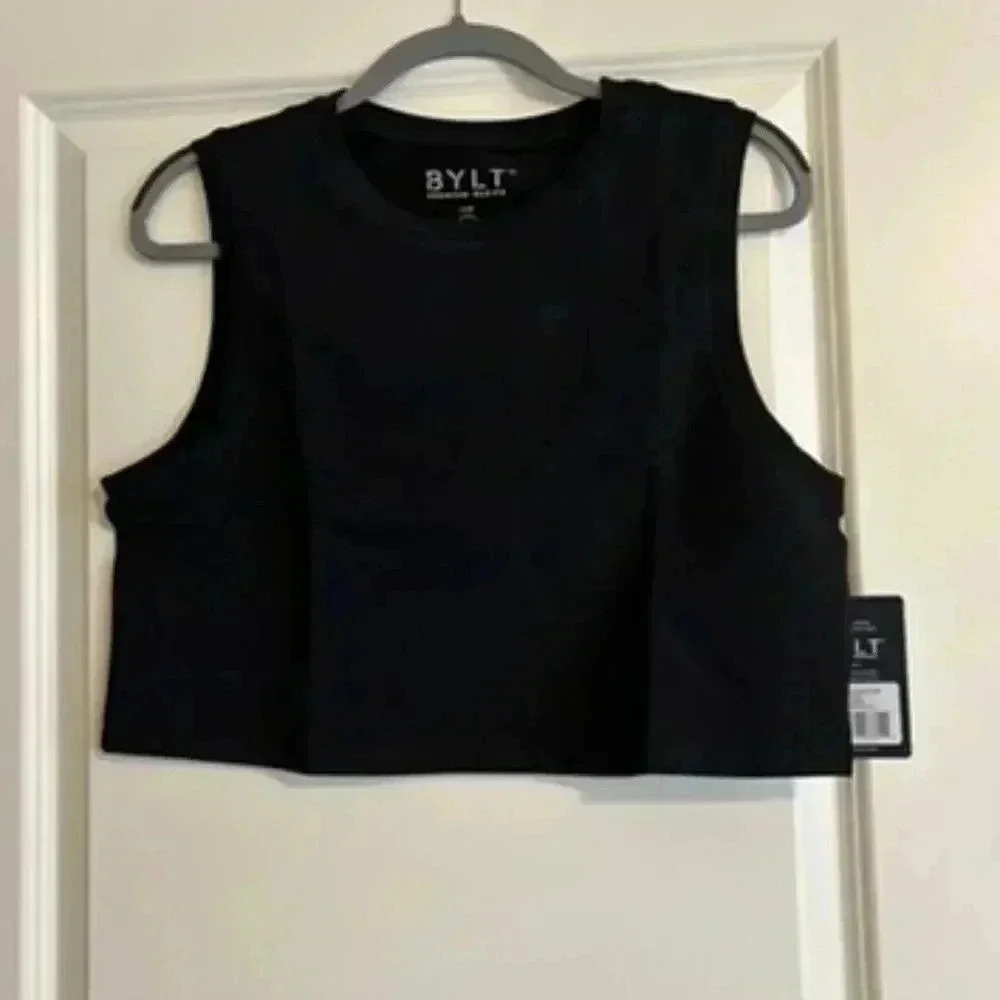 BYLT Basics LUX Relaxed Muscle Tank Black M